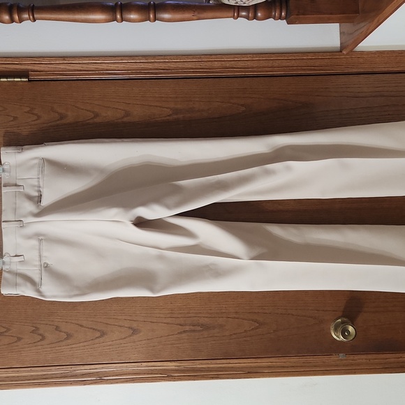 Vintage Men's JC Penney Creme Pants - Size 34/36 - Picture 3 of 14